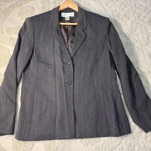 Jones New York Gray Career Blazer Size 14 - 2.035